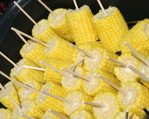 Corn On The Cob - Healthy Summer Party Appetizers